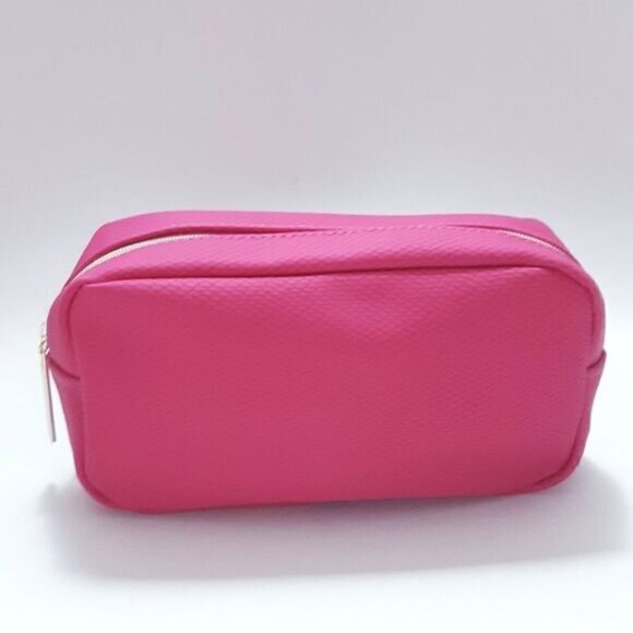 Handbags - New Lancôme Pink Textured Cosmetics Bag